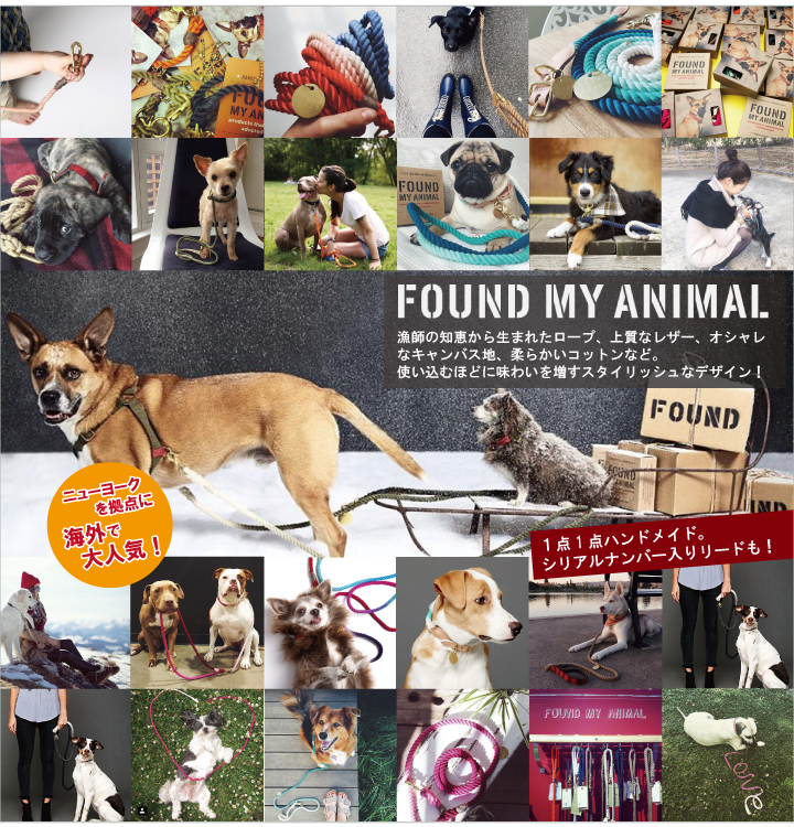 新品 RH取扱 【FOUND MY ANIMAL】ファウンドマイアニマル セット 犬用品 売り直営店